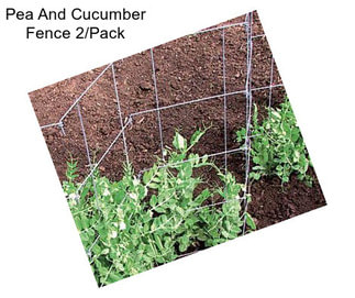 Pea And Cucumber Fence 2/Pack