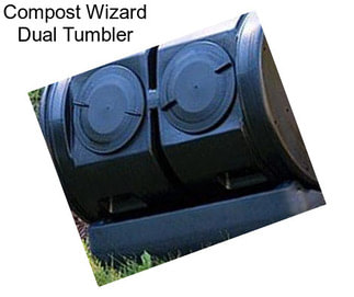 Compost Wizard Dual Tumbler