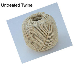 Untreated Twine