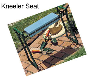 Kneeler Seat