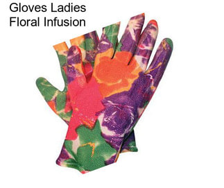 Gloves Ladies Floral Infusion