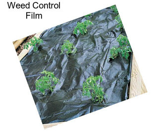 Weed Control Film