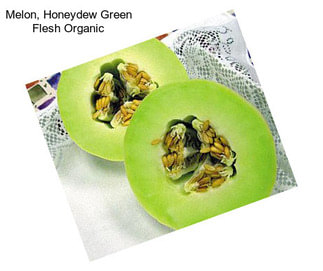 Melon, Honeydew Green Flesh Organic