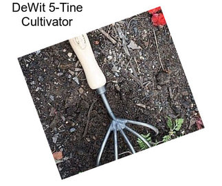 DeWit 5-Tine Cultivator