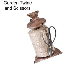 Garden Twine and Scissors