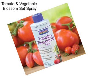 Tomato & Vegetable  Blossom Set Spray