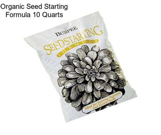 Organic Seed Starting Formula 10 Quarts