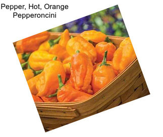 Pepper, Hot, Orange Pepperoncini