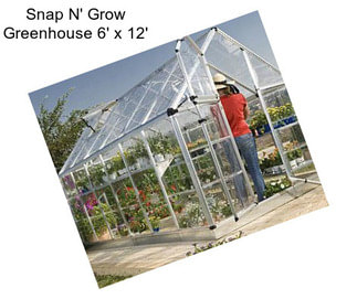 Snap N\' Grow Greenhouse 6\' x 12\'