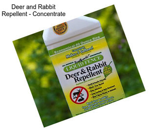 Deer and Rabbit Repellent - Concentrate