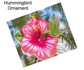 Hummingbird Ornament