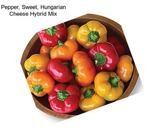 Pepper, Sweet, Hungarian Cheese Hybrid Mix