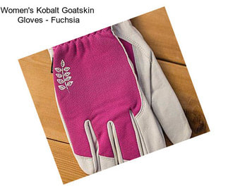 Women\'s Kobalt Goatskin  Gloves - Fuchsia