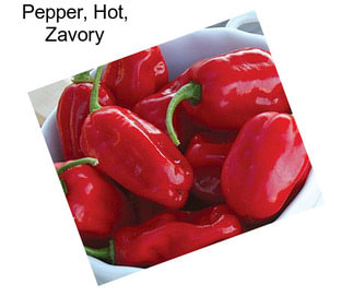 Pepper, Hot, Zavory