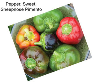 Pepper, Sweet, Sheepnose Pimento