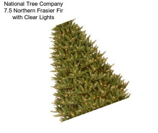 National Tree Company 7.5 Northern Frasier Fir with Clear Lights