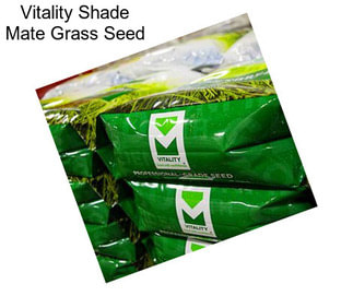 Vitality Shade Mate Grass Seed