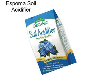 Espoma Soil Acidifier