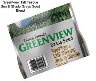 GreenView Tall Fescue Sun & Shade Grass Seed Blend