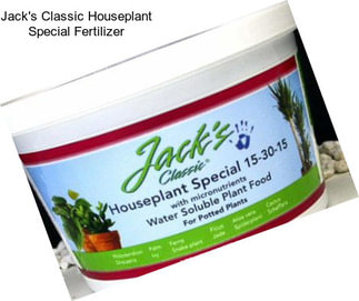 Jack\'s Classic Houseplant Special Fertilizer