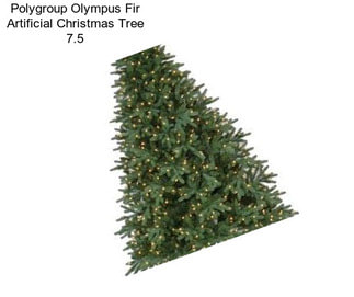 Polygroup Olympus Fir Artificial Christmas Tree 7.5