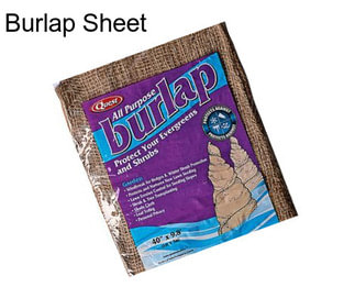 Burlap Sheet