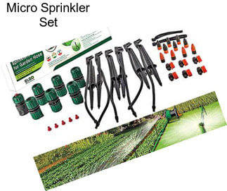 Micro Sprinkler Set