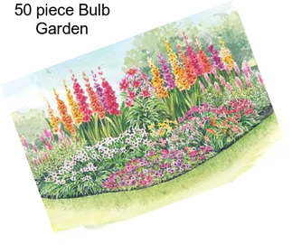50 piece Bulb Garden