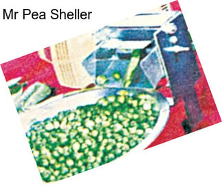 Mr Pea Sheller