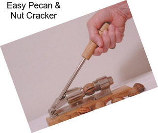 Easy Pecan & Nut Cracker