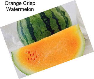 Orange Crisp Watermelon