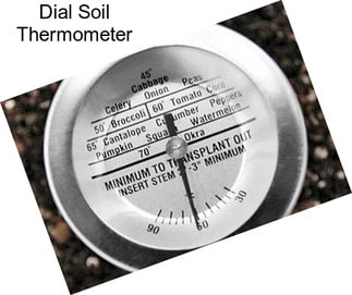 Dial Soil Thermometer