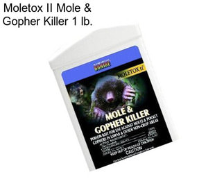 Moletox II Mole & Gopher Killer 1 lb.