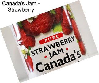 Canada\'s Jam - Strawberry