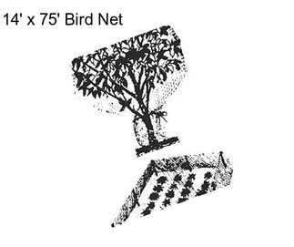14\' x 75\' Bird Net