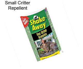 Small Critter Repellent