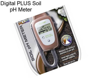 Digital PLUS Soil pH Meter