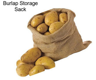 Burlap Storage Sack