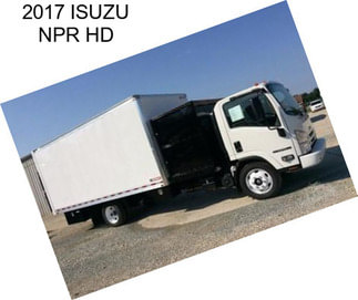 2017 ISUZU NPR HD