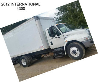 2012 INTERNATIONAL 4300