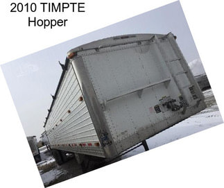 2010 TIMPTE Hopper