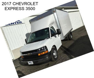 2017 CHEVROLET EXPRESS 3500