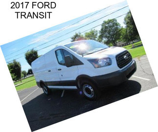 2017 FORD TRANSIT