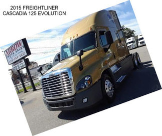 2015 FREIGHTLINER CASCADIA 125 EVOLUTION