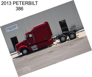 2013 PETERBILT 386