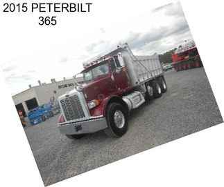 2015 PETERBILT 365