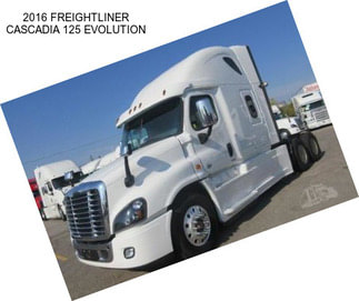 2016 FREIGHTLINER CASCADIA 125 EVOLUTION