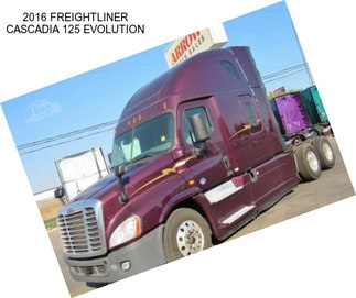 2016 FREIGHTLINER CASCADIA 125 EVOLUTION