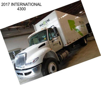 2017 INTERNATIONAL 4300