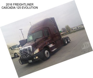 2016 FREIGHTLINER CASCADIA 125 EVOLUTION